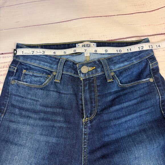Paige Denim Jeans Women’s Size 27 Hoxton Distressed Ankle - Picture 12 of 12